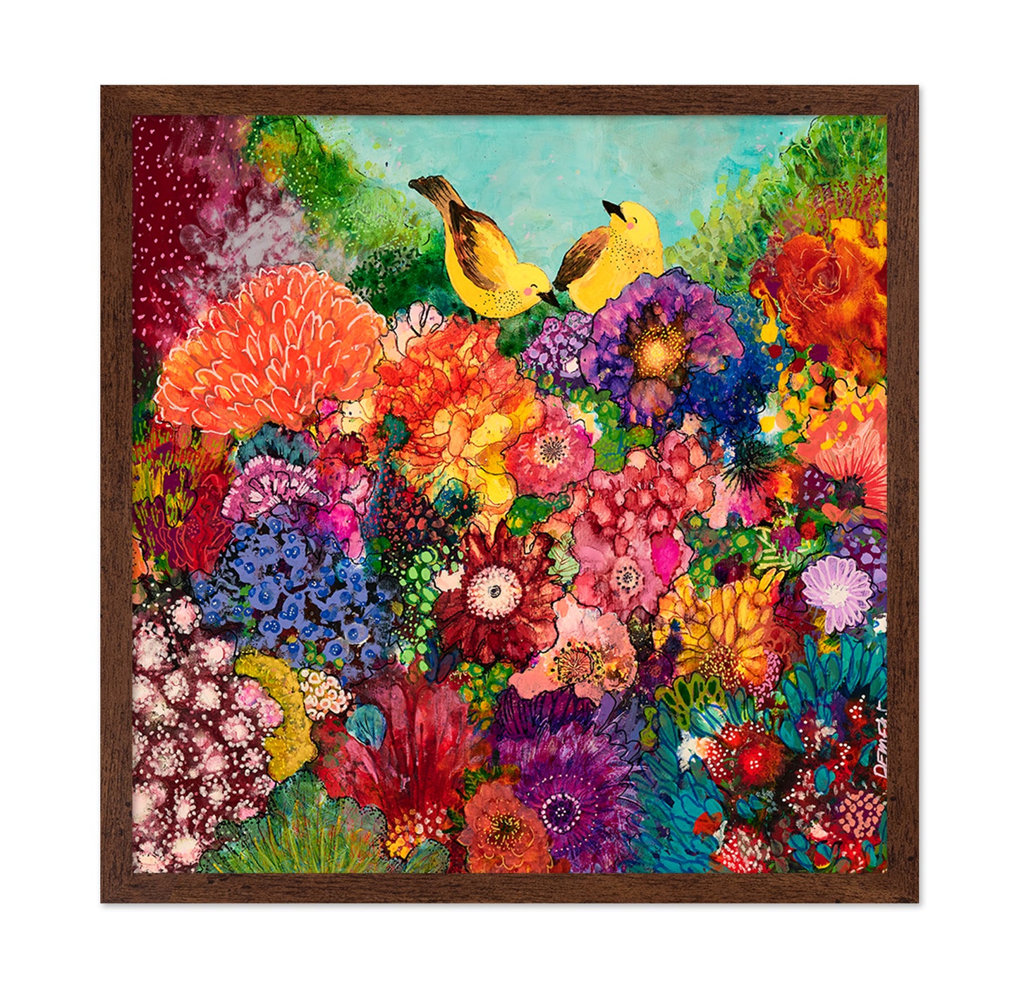 Colorful Garden Birds
