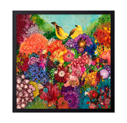 Colorful Garden Birds