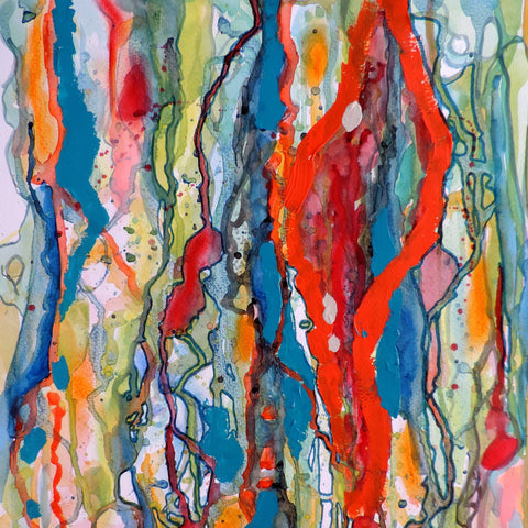 Abstract Seaweed Lines