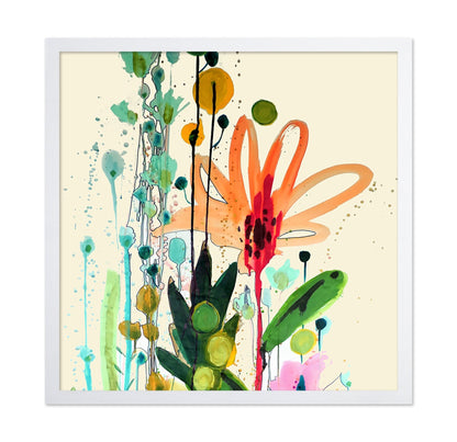 Orange Lily Garden