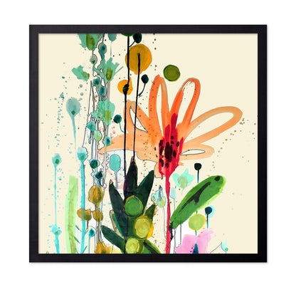 Orange Lily Garden