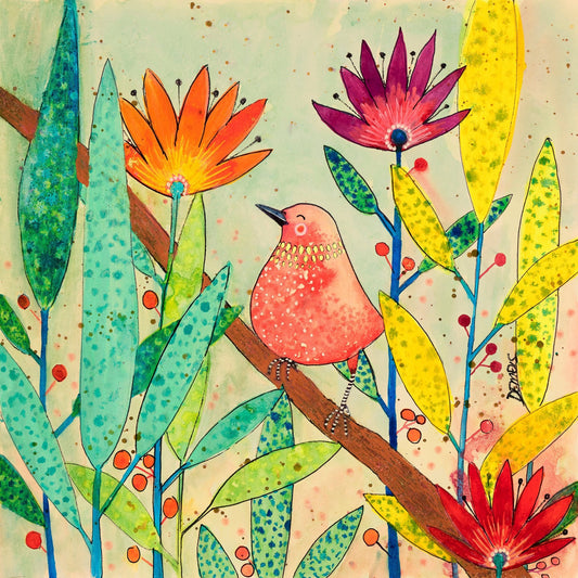 Blush Bird Garden