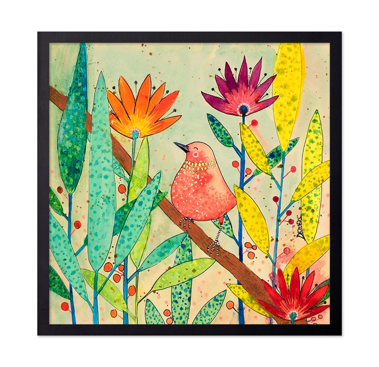Blush Bird Garden