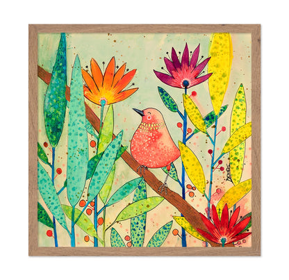 Blush Bird Garden