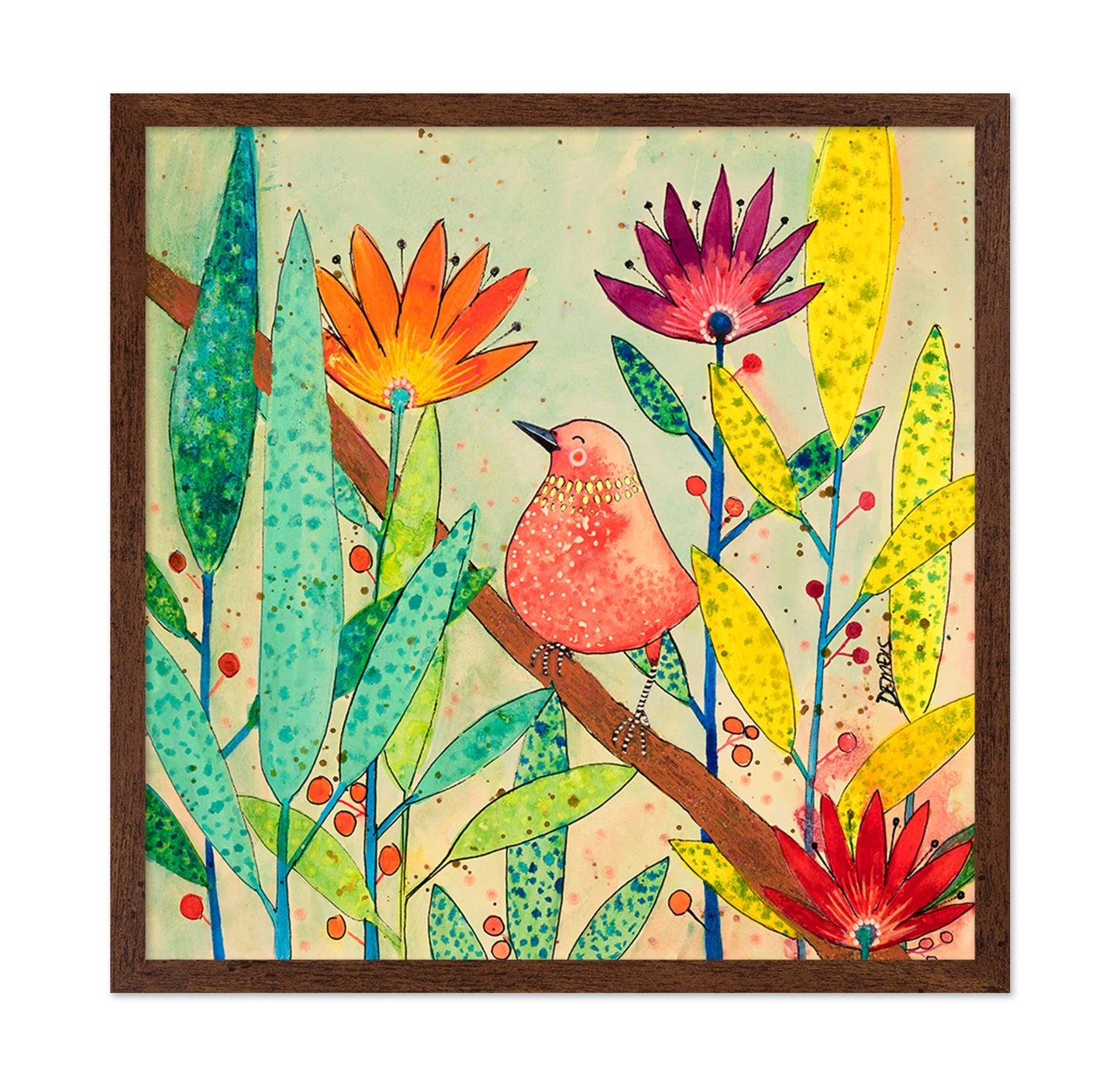 Blush Bird Garden