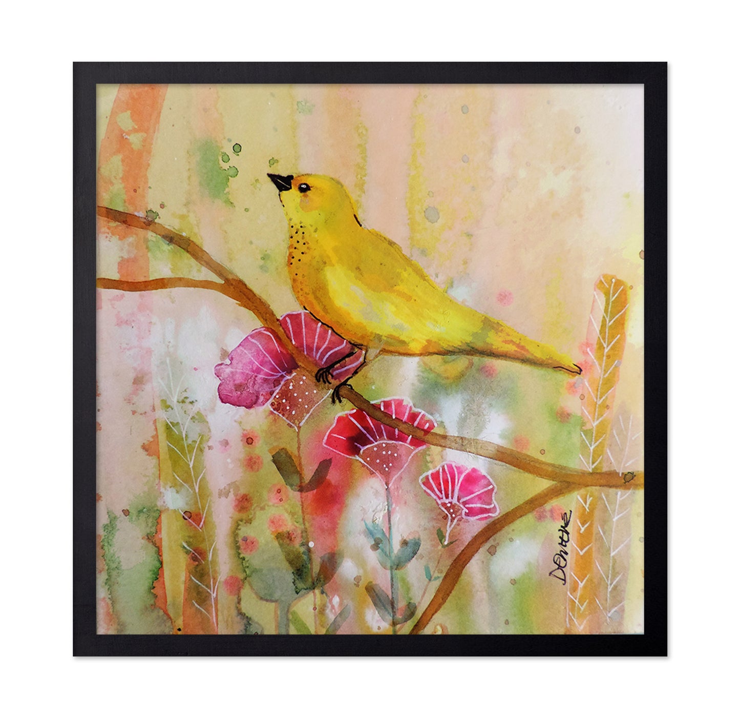 Yellow Bird Blossom