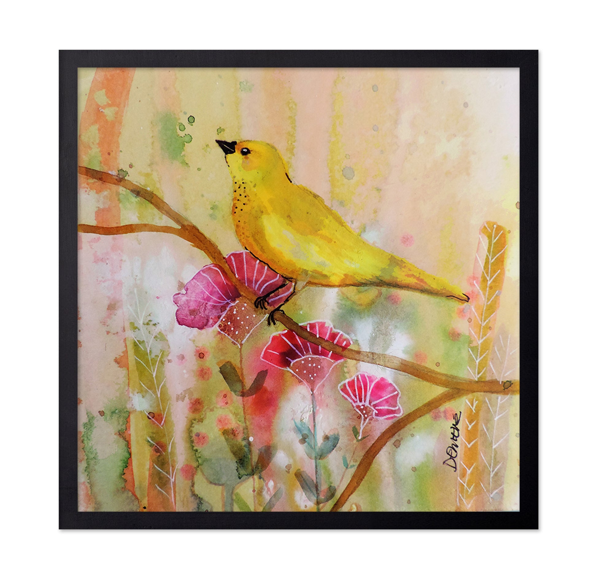 Yellow Bird Blossom