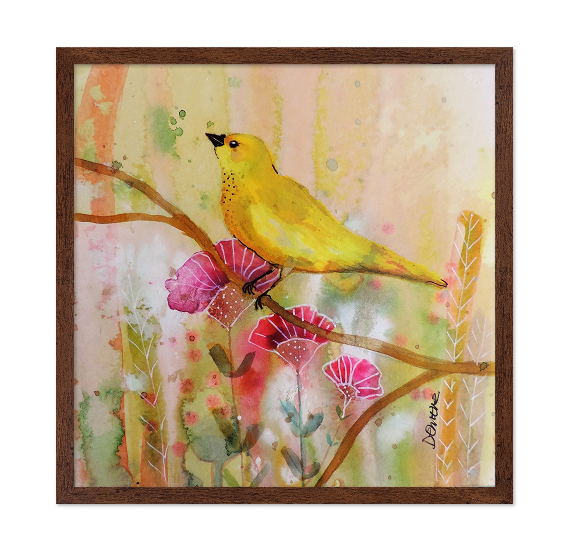 Yellow Bird Blossom