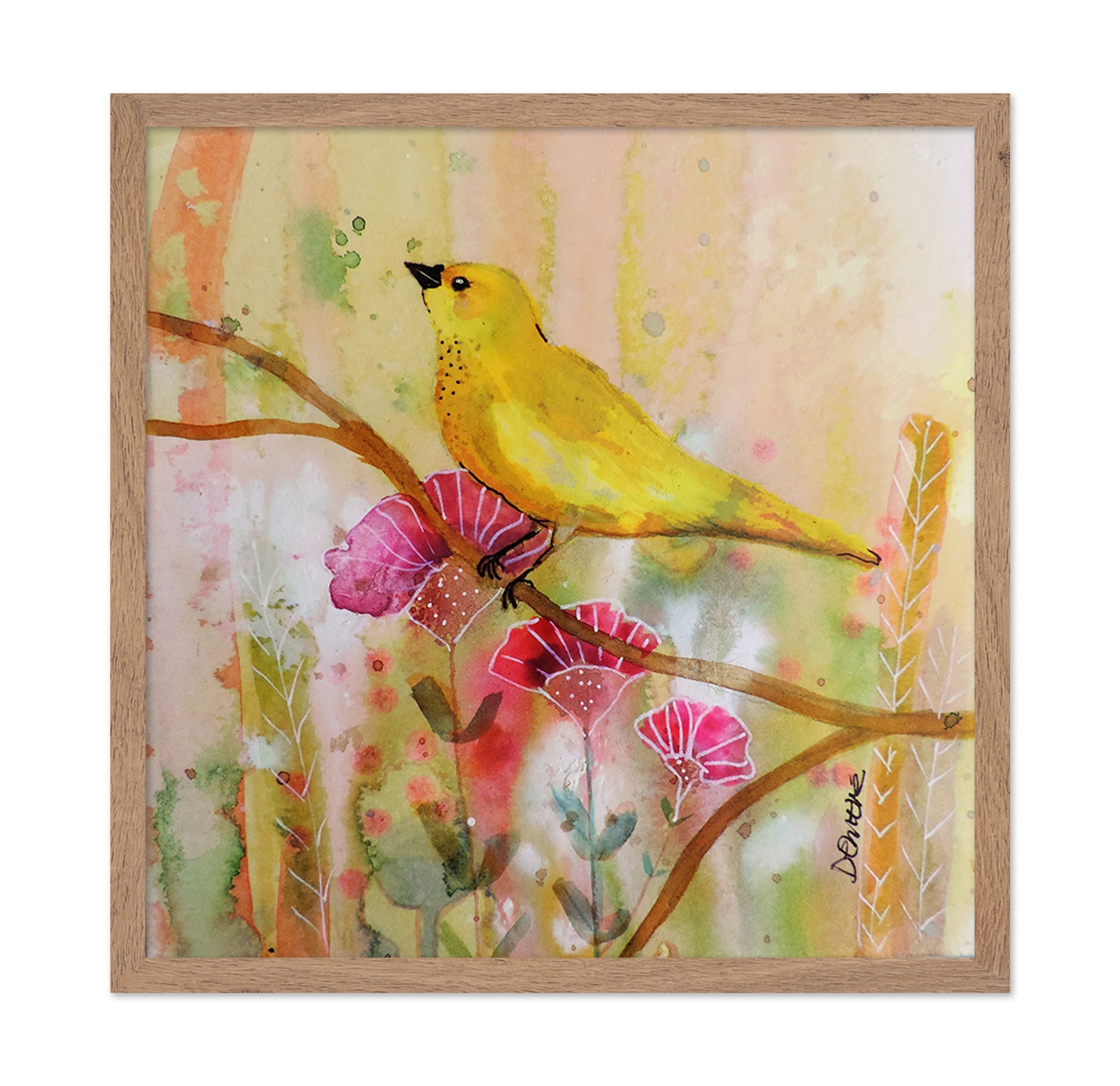 Yellow Bird Blossom