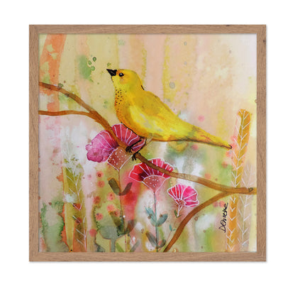 Yellow Bird Blossom