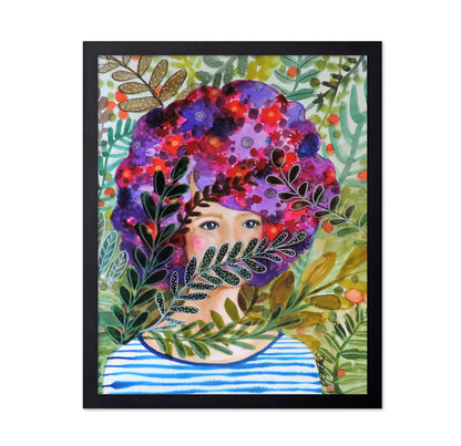 Floral Hidden Face