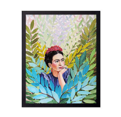 Leafy Woman Portrait
