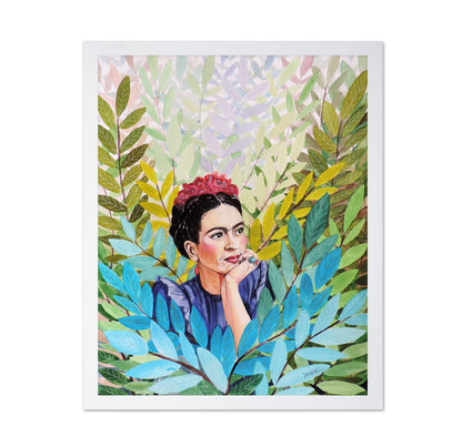 Leafy Woman Portrait