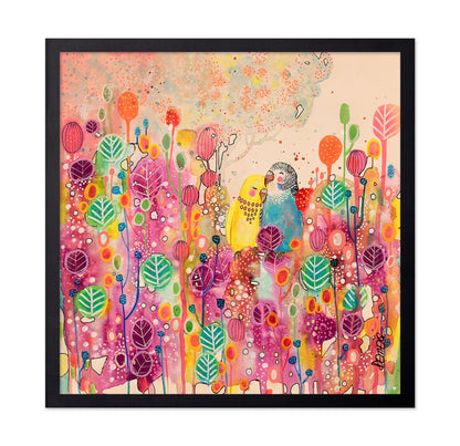 Colorful Love Birds No2