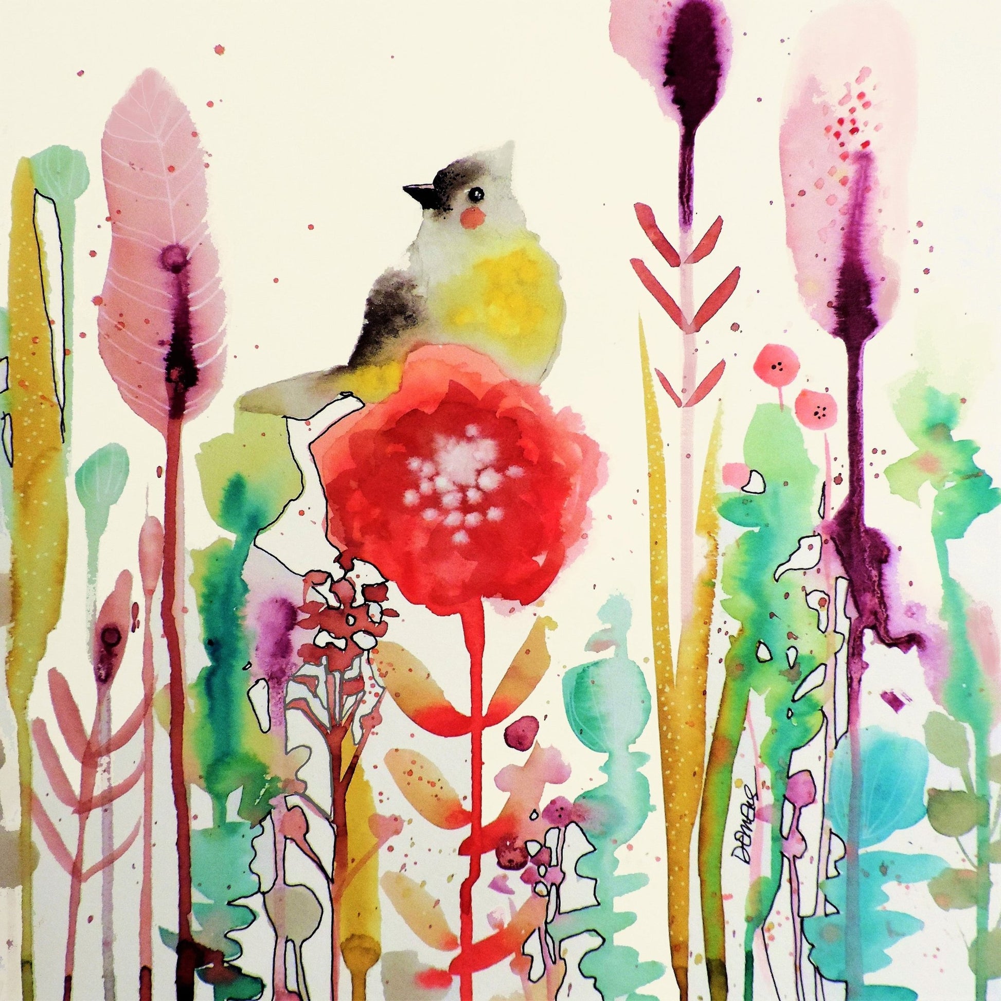 Bird On Bloom