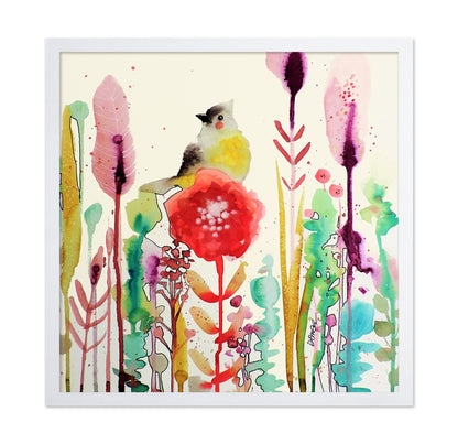 Bird On Bloom