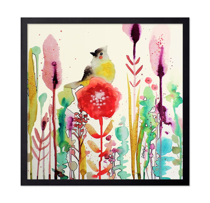 Bird On Bloom