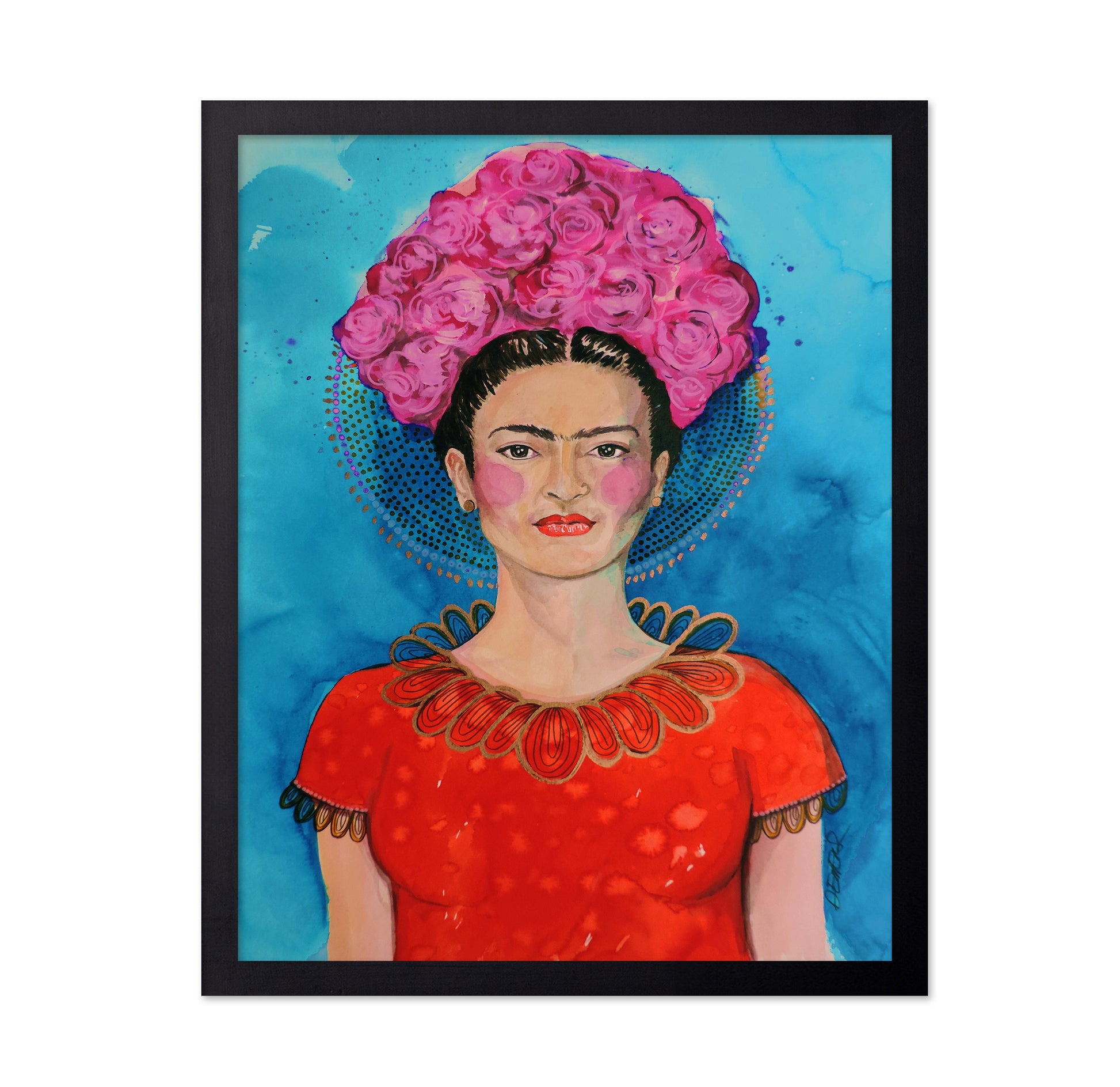 Pink Crown Portrait