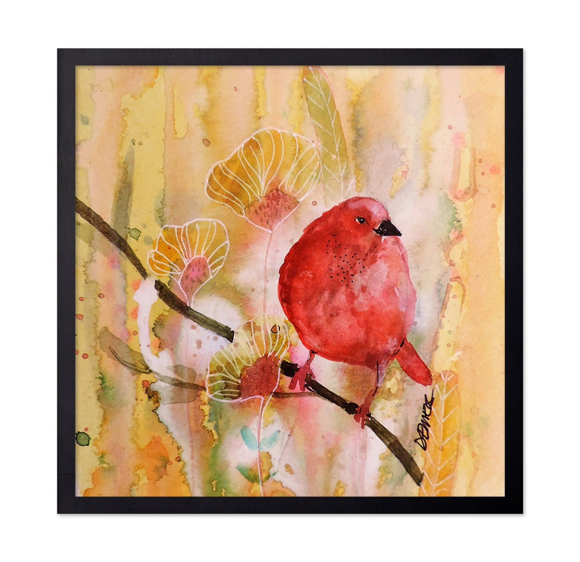 Red Bird Blossom