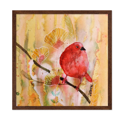 Red Bird Blossom