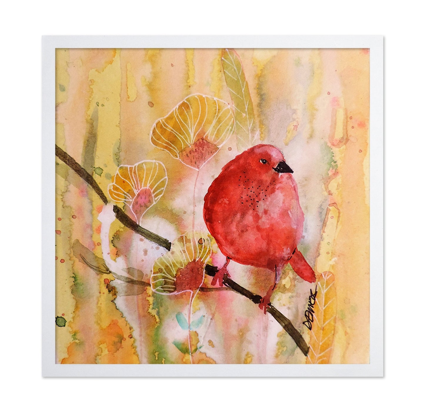 Red Bird Blossom
