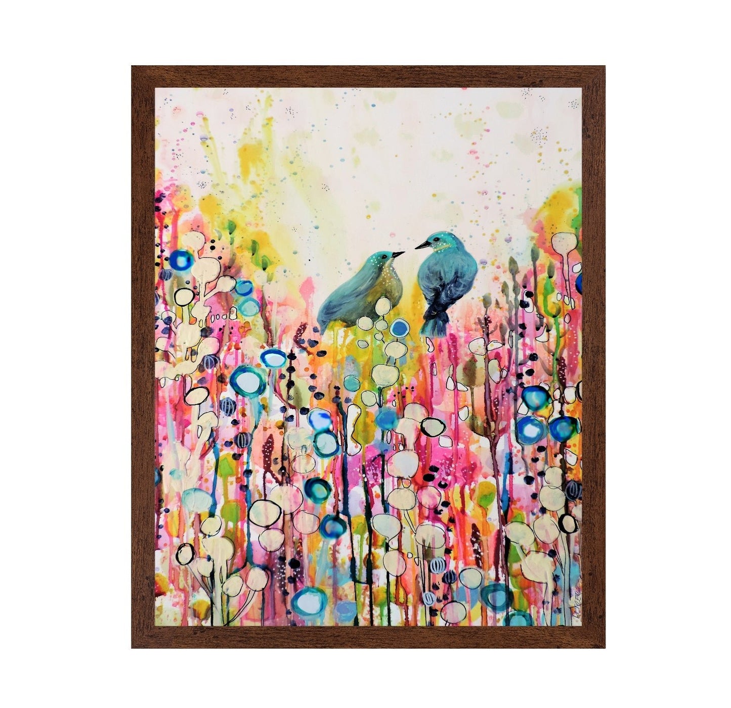 Blue Birds In Bloom No2