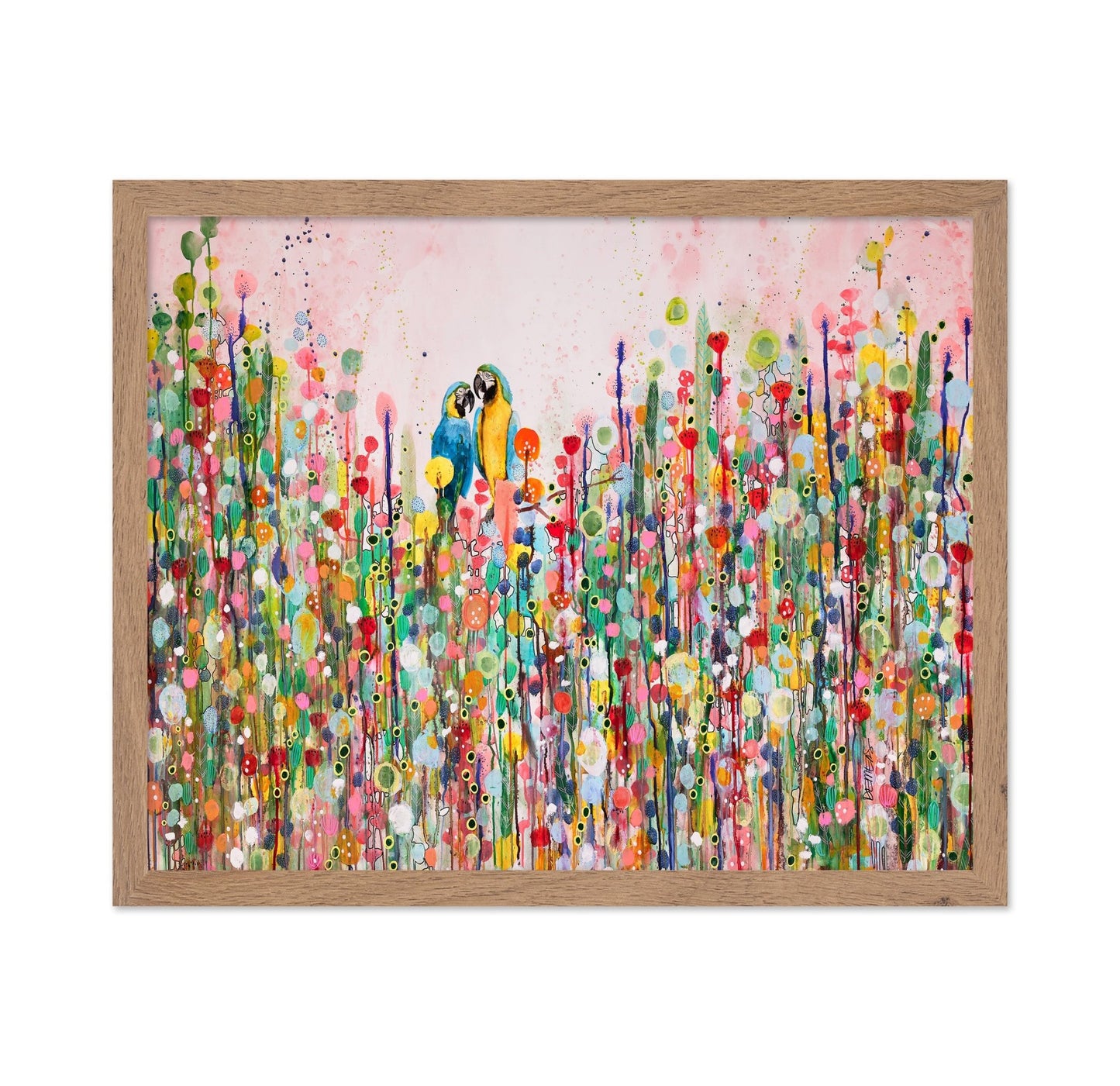 Parrot Love Garden