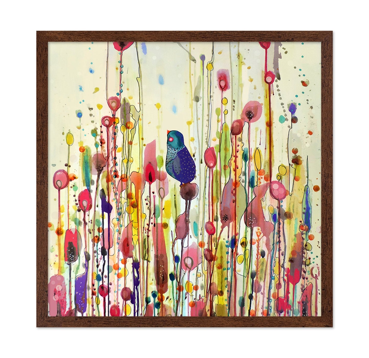 Colorful Bird Garden No3