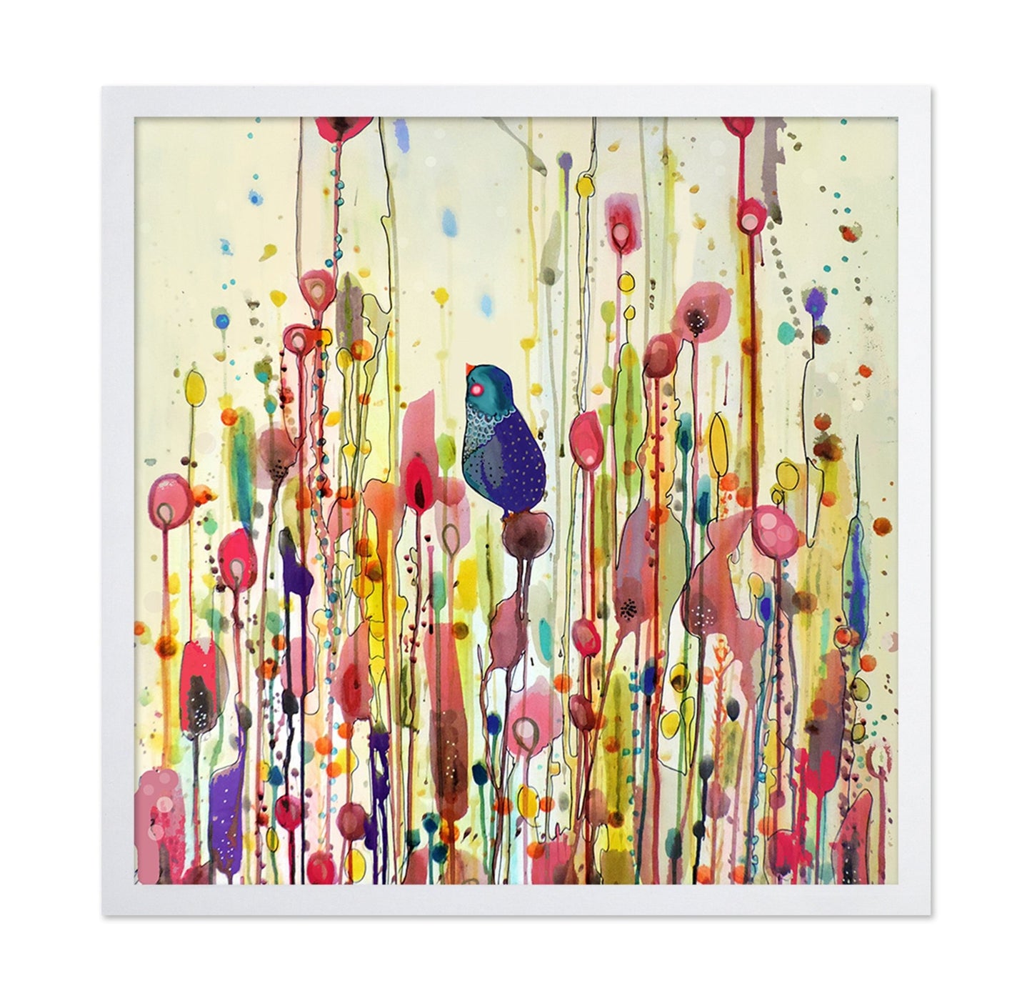 Colorful Bird Garden No3