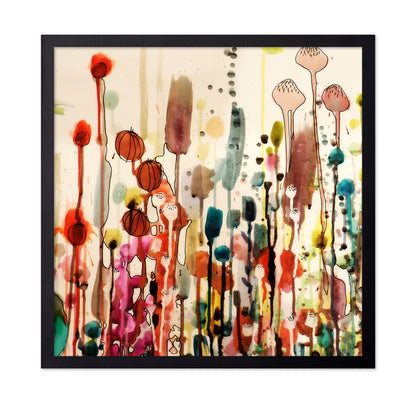 Abstract Garden Stems