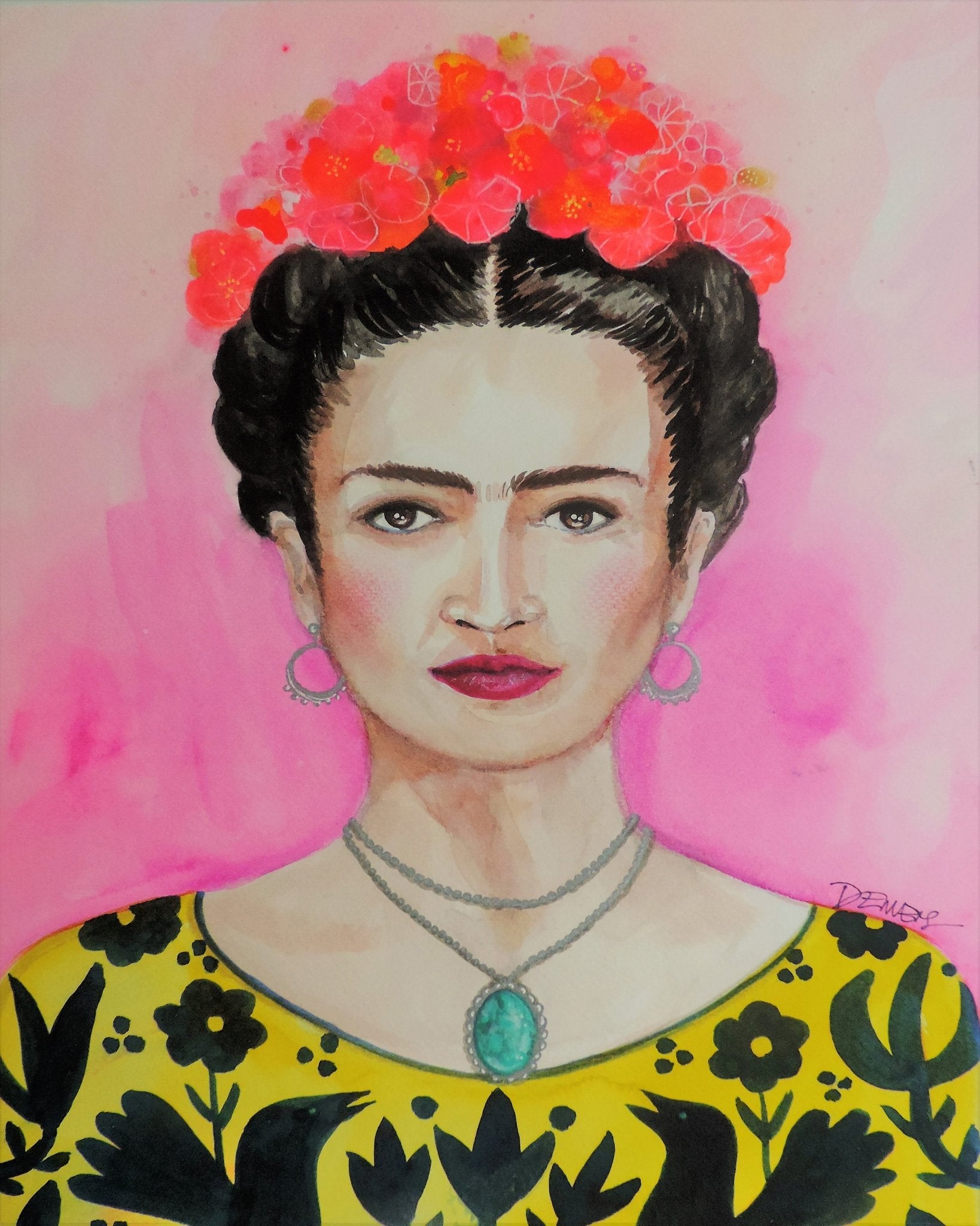 Floral Crown Portrait No4