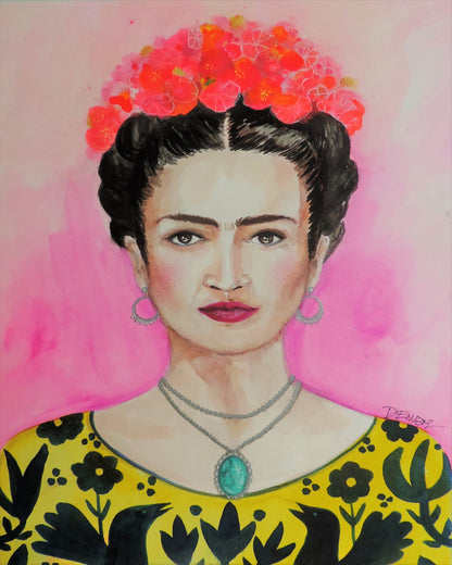Floral Crown Portrait No4