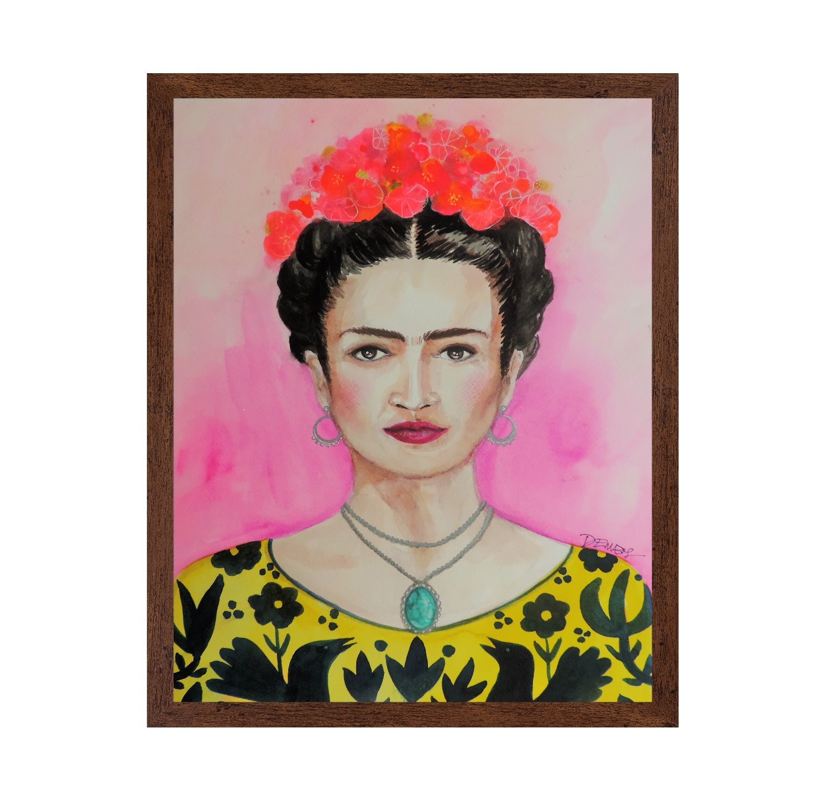 Floral Crown Portrait No4