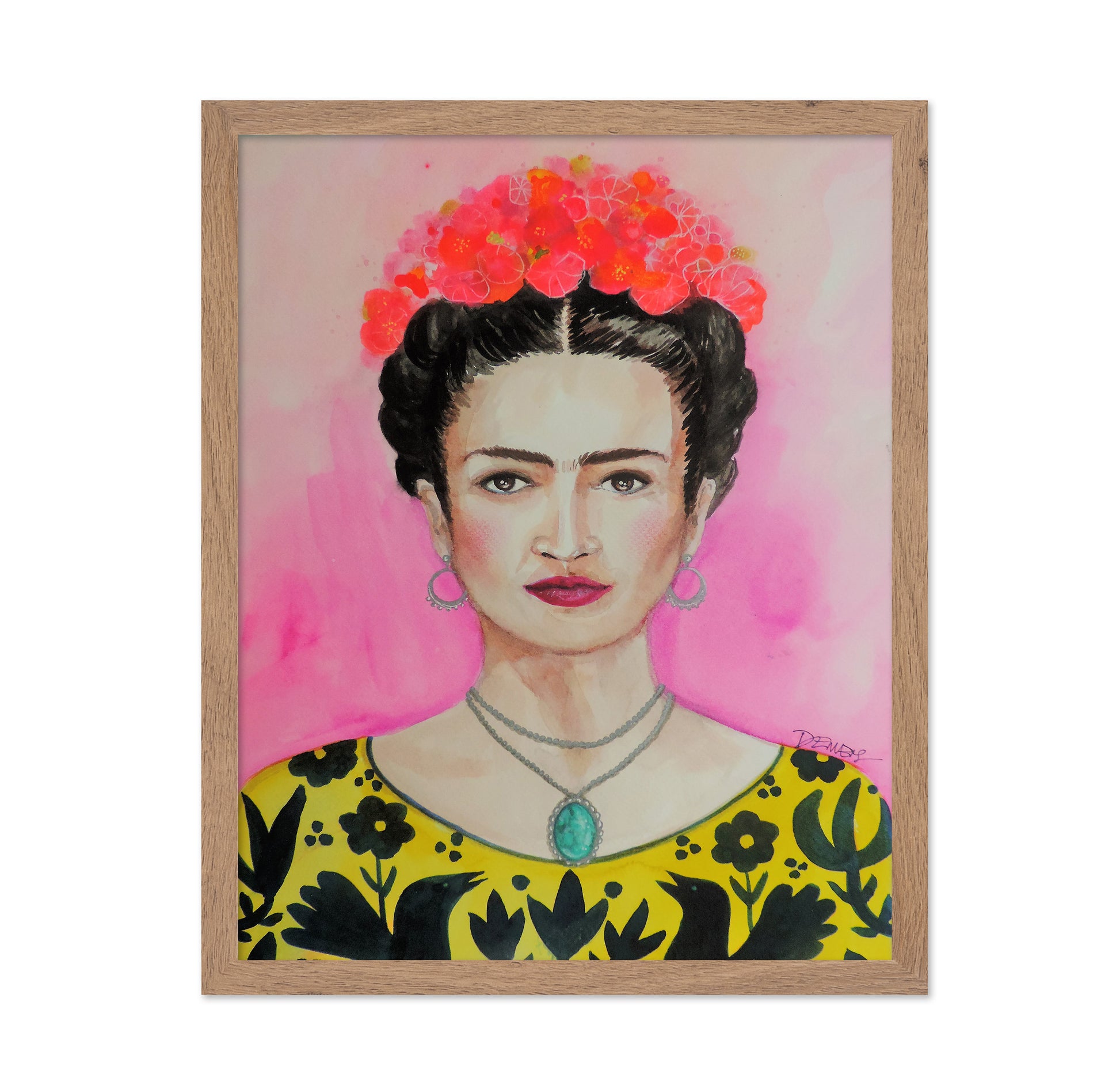 Floral Crown Portrait No4