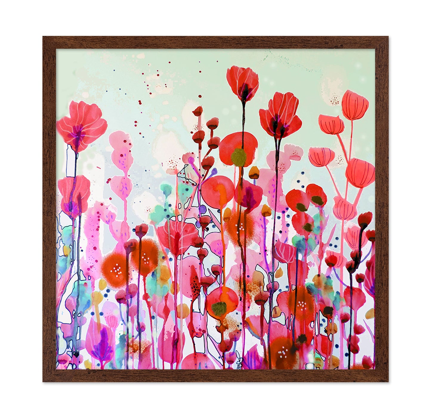 Red Bloom Garden