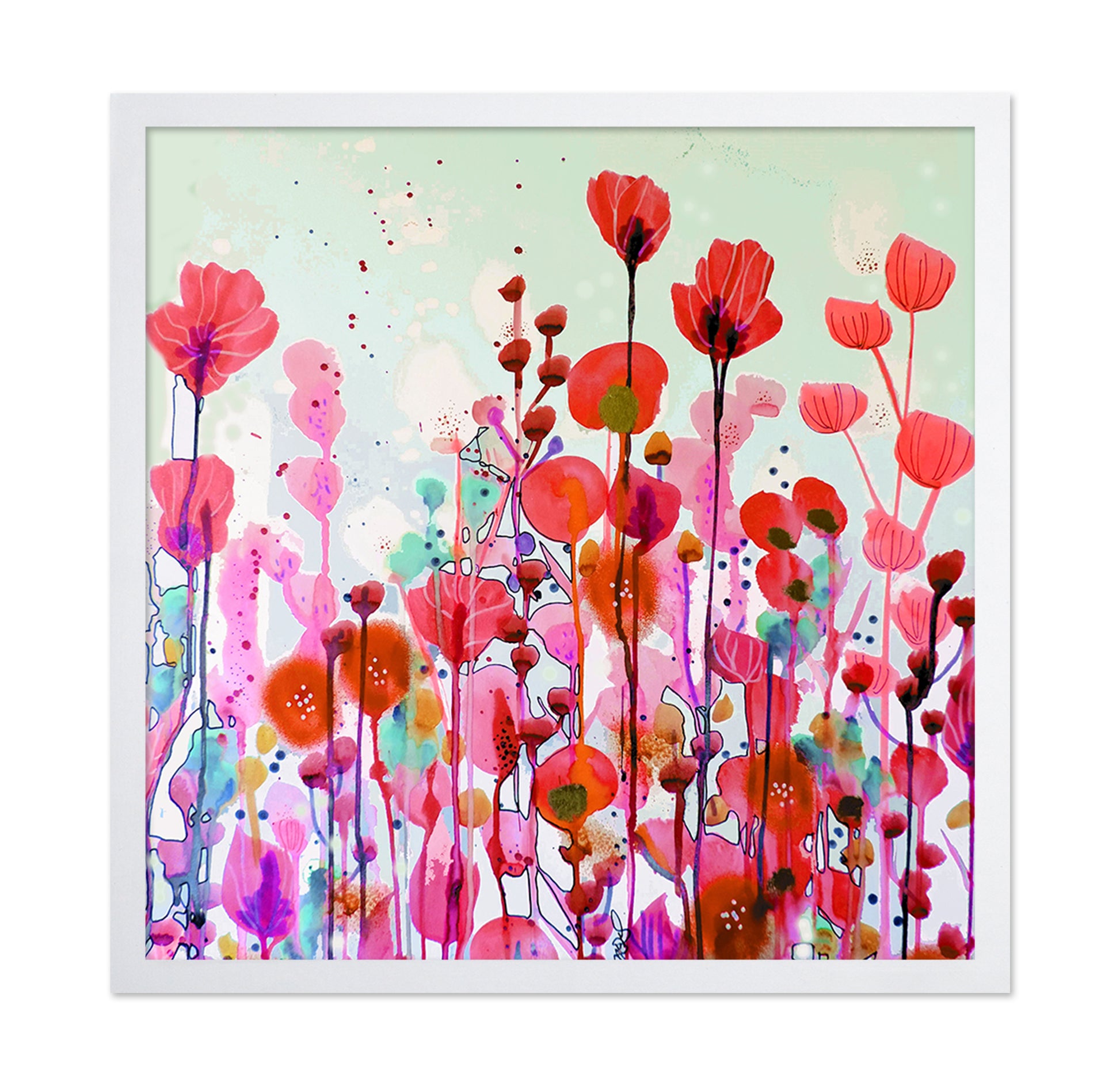 Red Bloom Garden