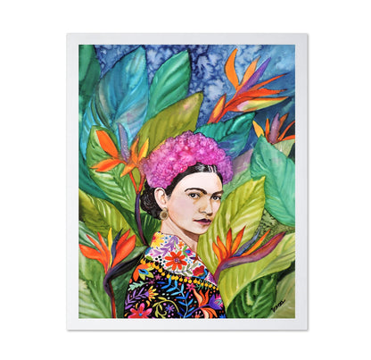 Tropical Floral Portrait