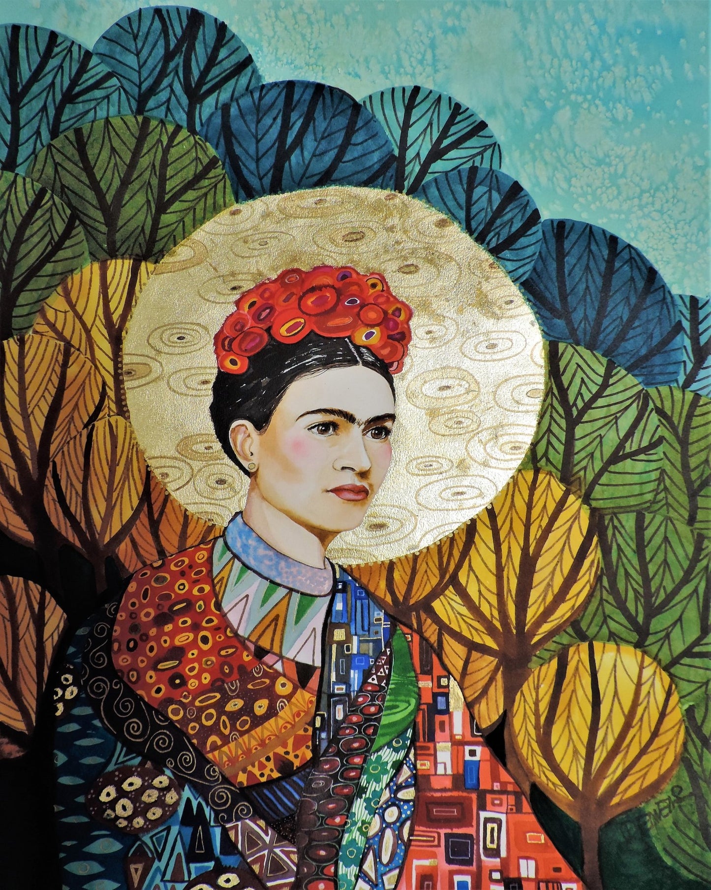 Floral Crown Portrait No5