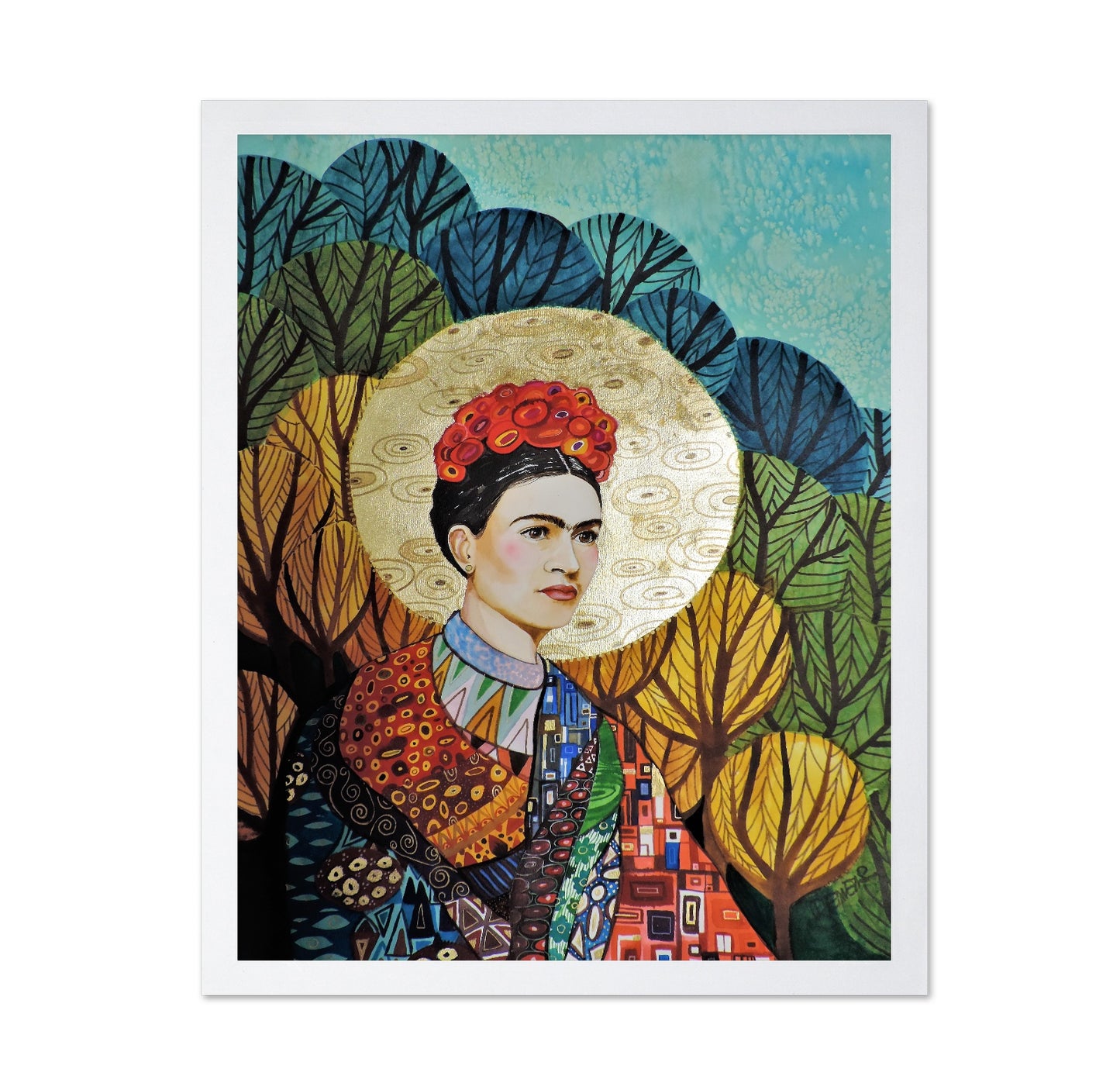 Floral Crown Portrait No5