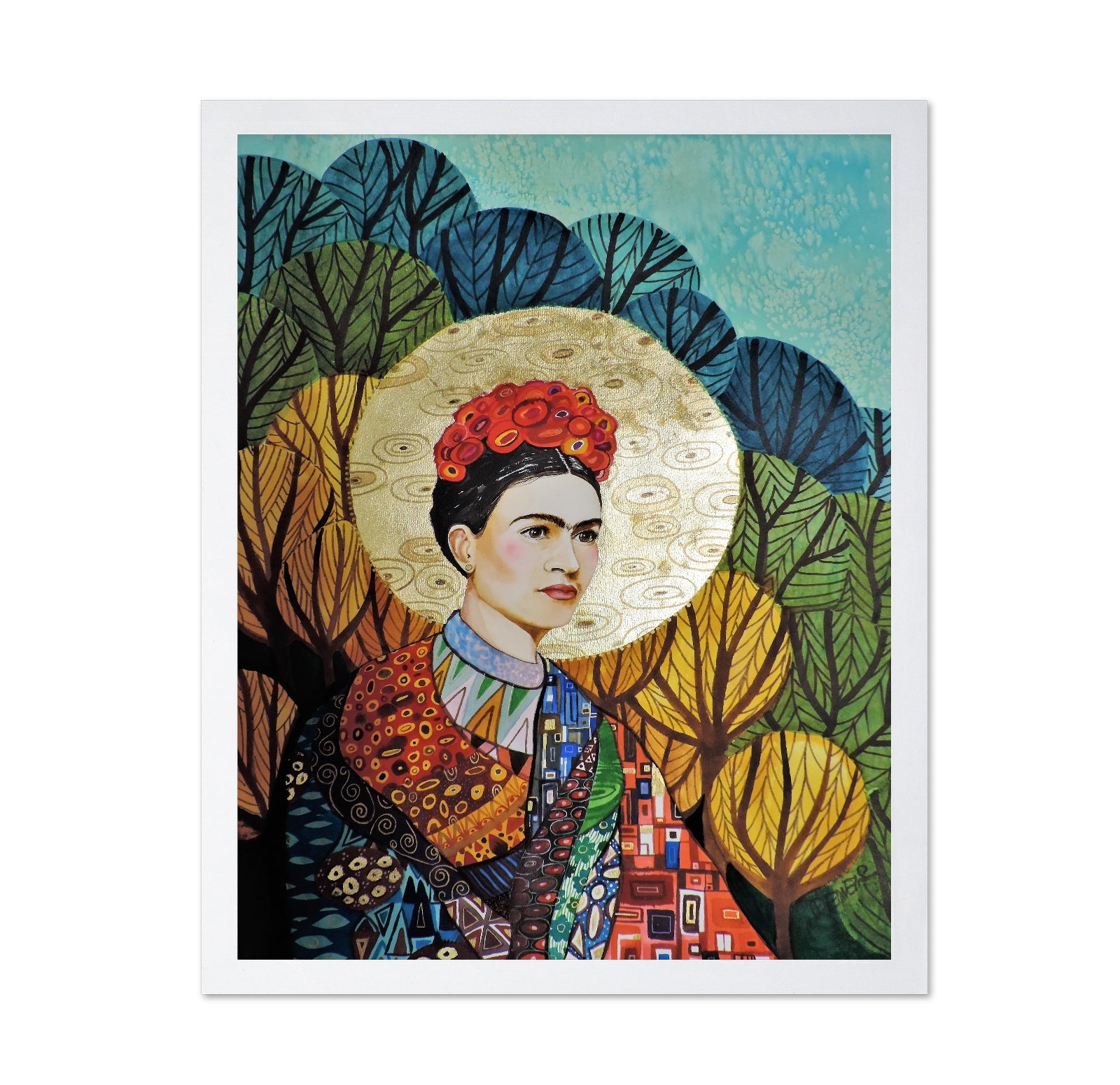 Floral Crown Portrait No5