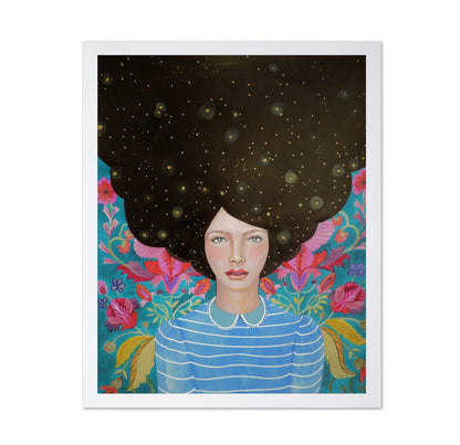 Cosmic Hair Portrait