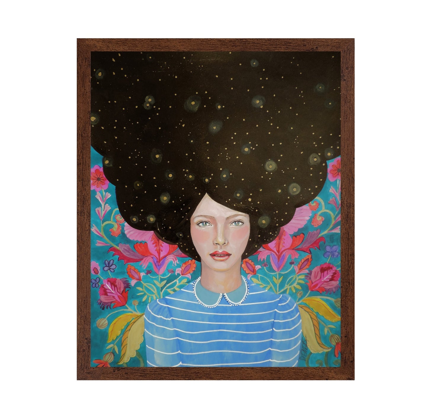 Cosmic Hair Portrait