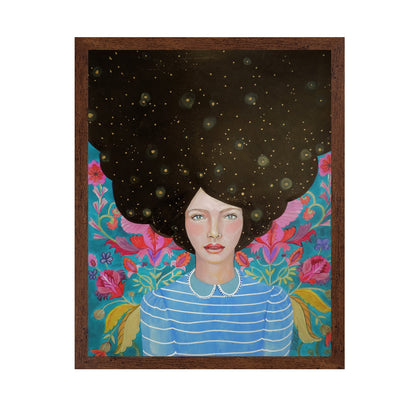 Cosmic Hair Portrait
