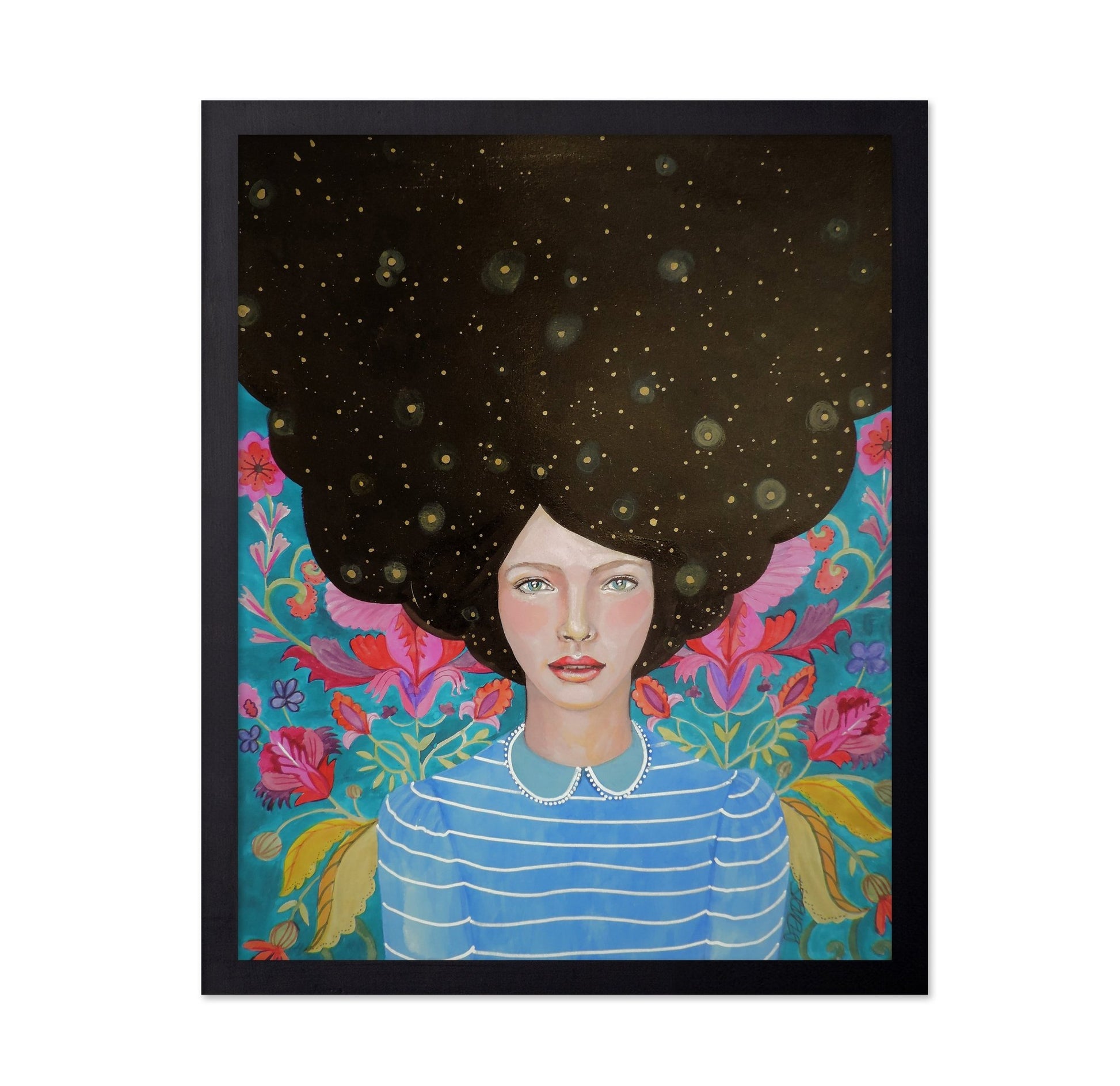 Cosmic Hair Portrait