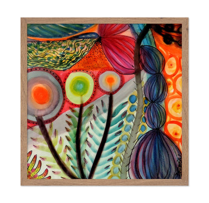 Vibrant Garden Abstract