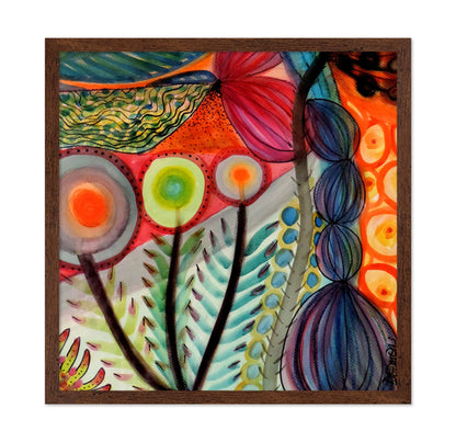 Vibrant Garden Abstract