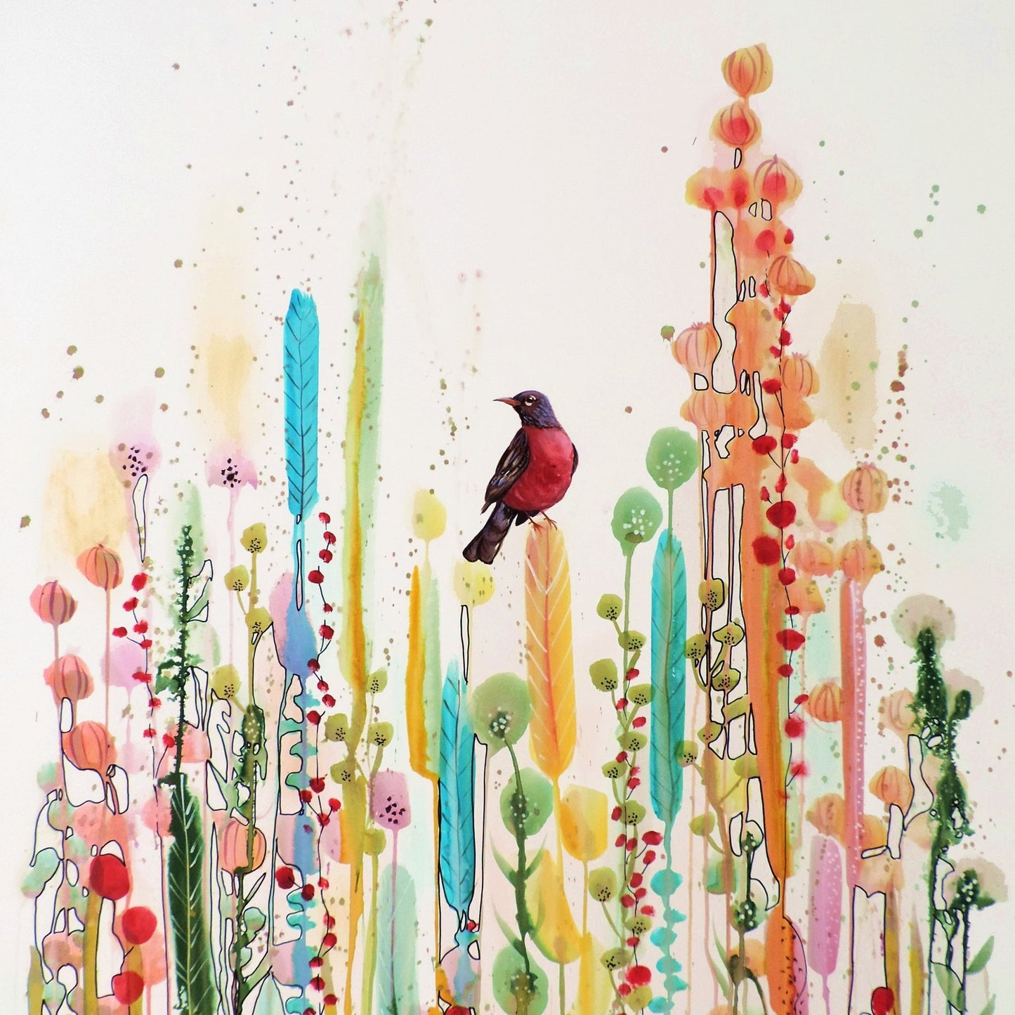 Scarlet Bird Garden