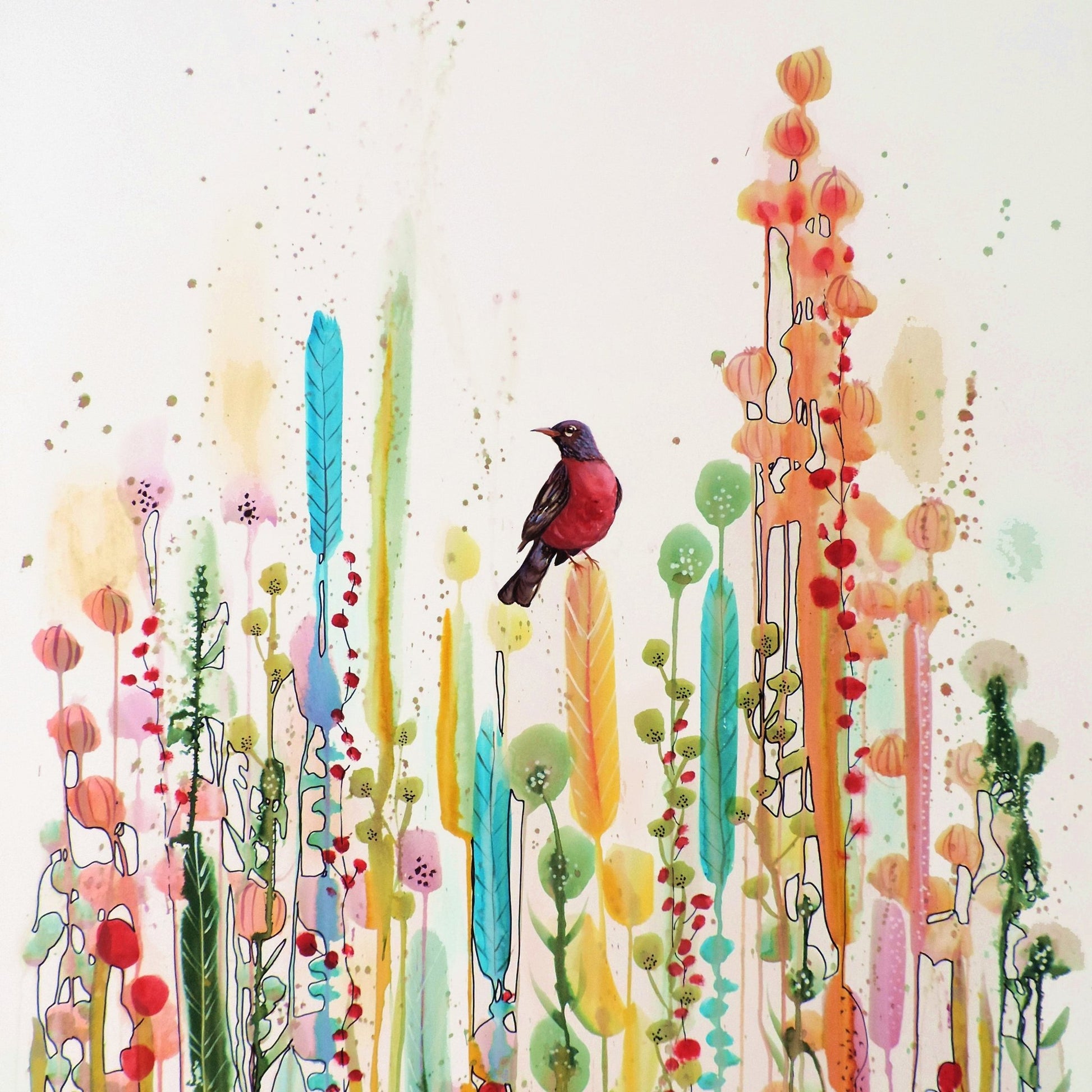 Scarlet Bird Garden