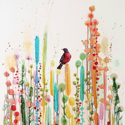 Scarlet Bird Garden