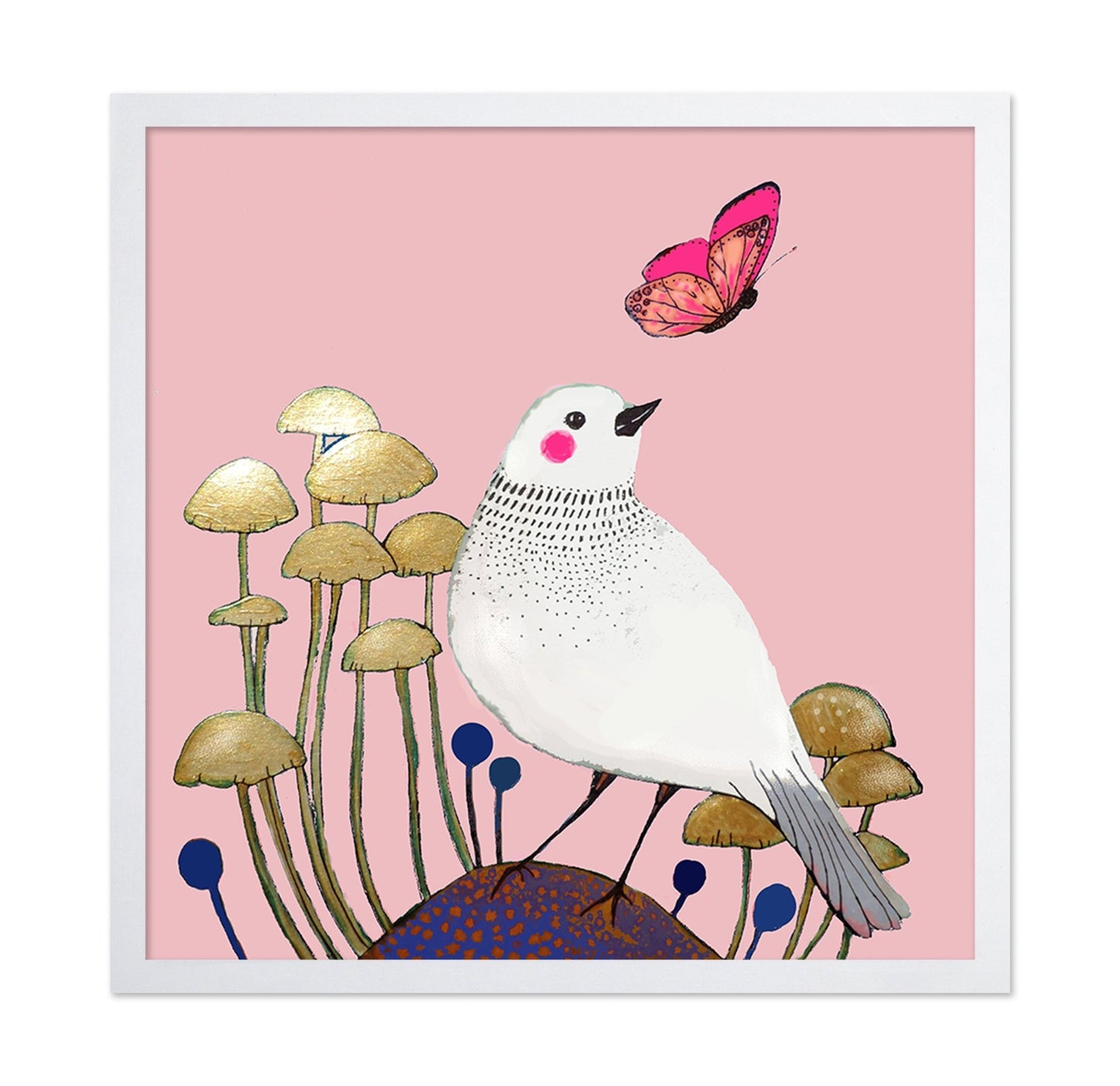 White Bird Mushroom Garden